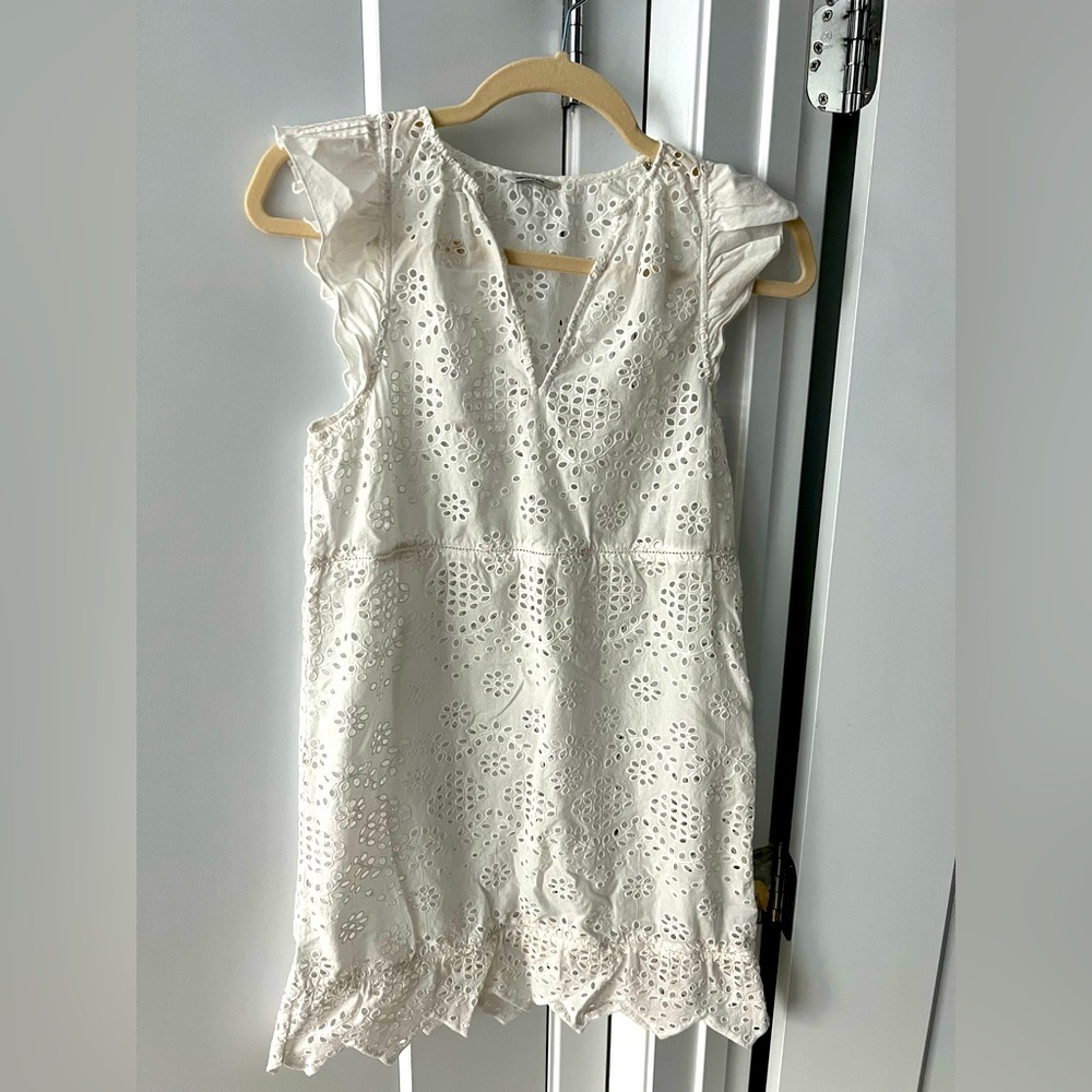 St. Roche Laiden Embroidered Mini Dress